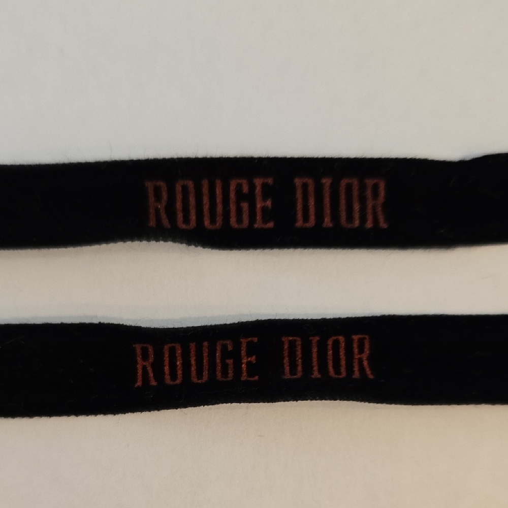 Dior choker necklace black velour material w/ adjustable clasp Vip Dior $29 Each